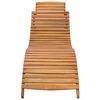 vidaXL Sun Loungers 2 pcs with Cushions Solid Wood Acacia