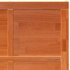 vidaXL Barn Door Wax Brown 100 x 2.5 x 208 cm Solid Pine Wood