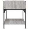 vidaXL Bedside Table Grey Sonoma 40x41x50 cm Engineered Wood