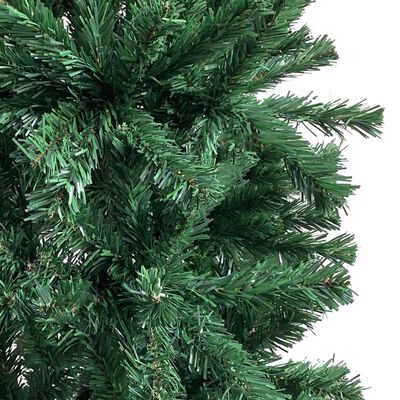 vidaXL Christmas Tree Arch with LEDs Green 240 cm