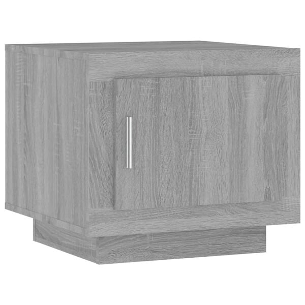 vidaXL Coffee Table Grey Sonoma 51x50x45 cm Engineered Wood