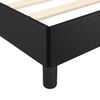 vidaXL Bed Frame without Mattress Black 107x203 cm King Single Size Velvet