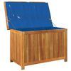 vidaXL Outdoor Cushion Box 90x50x60.5 cm Solid Wood Acacia