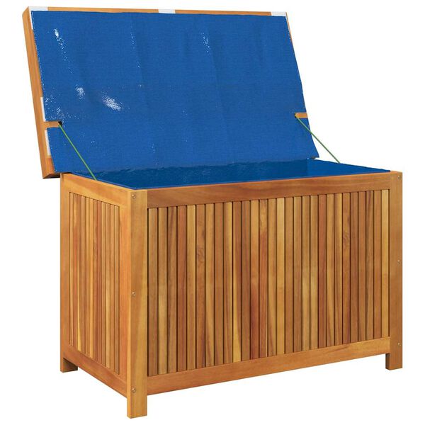 vidaXL Outdoor Cushion Box 90x50x60.5 cm Solid Wood Acacia
