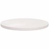 vidaXL Table Top White Ø50x2.5 cm Solid Wood Pine