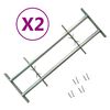 vidaXL Adjustable Security Grilles for Windows 2 pcs 700-1050 mm