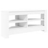 vidaXL Corner TV Cabinet White 102 x 40.5 x 45 cm Engineered Wood
