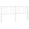 vidaXL Metal Replace Headboard White 180 cm