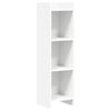 vidaXL Bookcase White 30 x 30 x 111 cm Engineered Wood