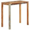vidaXL Bar Table 112x55x108 cm Solid Wood Reclaimed