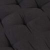 vidaXL Pallet Floor Cushion Cotton 120x40x7 cm Black