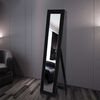 vidaXL Mirrors Black Glass
