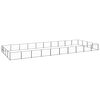 vidaXL Dog Kennel | Black | Steel | Extra Large | Tough | Dog Kennel