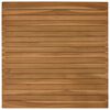 vidaXL Table Top 70 x 70 x 3.5 cm Square Solid Teak Wood Natural