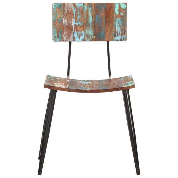 vidaXL Dining Chairs 6 pcs Solid Reclaimed Wood