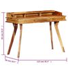vidaXL Writing Desk 115x50x85 cm Solid Acacia Wood