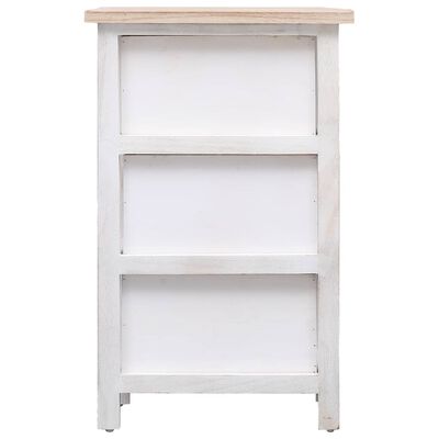 vidaXL Side Cabinet 35x25x57 cm Paulownia Wood
