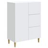 vidaXL Sideboard White 66 x 34.5 x 90 cm Engineered Wood