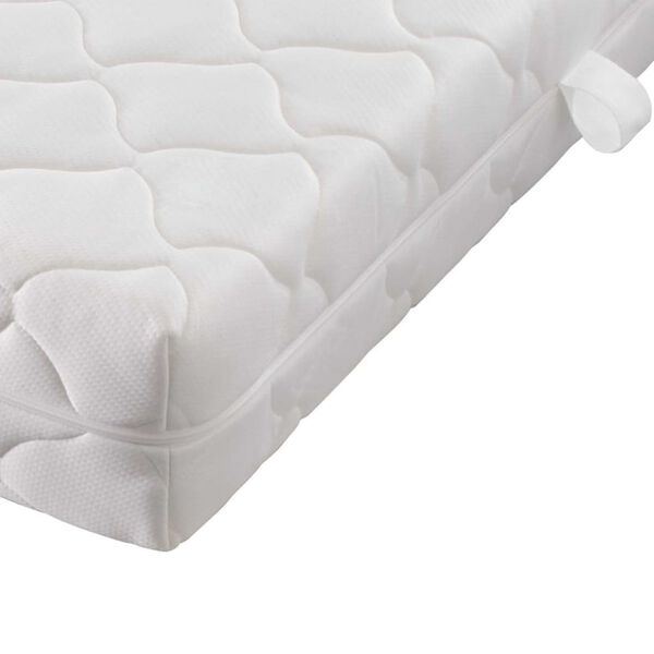 vidaXL Mattress with a Washable Cover 203x153x17 cm H3