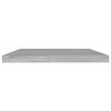 vidaXL Bookshelf Boards 4 pcs Concrete Grey 60x10x1.5 cm Engineered Wood