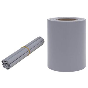 vidaXL Privacy Strip PVC 35x0.19 m Matte Light Grey