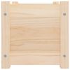 vidaXL Garden Planter 60x31x31 cm Solid Pinewood