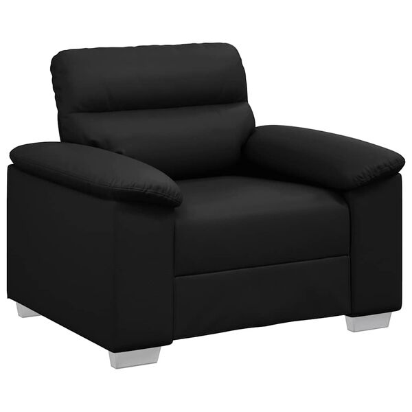 vidaXL Sofa Chair&nbsp;Black 100x81x84 cm Faux Leather