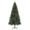 vidaXL Artificial Pre-lit Christmas Tree with Ball Set&Pine Cones 180 cm