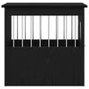 vidaXL Dog Crate Furniture Black Oak 45x62x59 cm Engineered Wood