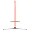 vidaXL Tennis Net Black and Red 400x100x87 cm Polyester