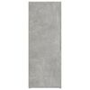 vidaXL Sideboard Concrete Grey 80x30x80 cm Engineered Wood