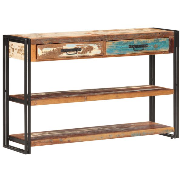 vidaXL Sideboard 120x30x75 cm Solid Reclaimed Wood
