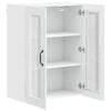 vidaXL Kitchen Cabinet with Shelf High Gloss White 60 x 31 x 80 cm