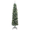 vidaXL Artificial Christmas Tree with 300 LEDs with Stand Green 180 cm