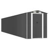 vidaXL Garden Shed Anthracite 192x1021x223 cm Galvanised Steel