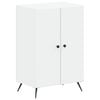vidaXL Shoe Cabinet BREDA 59.5 x 39.5 x 90 cm Engineered Wood White