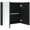 vidaXL LED Bathroom Mirror Cabinet 62x14x60 cm