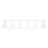 vidaXL Outdoor Dog Kennel Silver 6x10x2 m Galvanised Steel