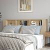 vidaXL Headboard Cabinet Sonoma Oak 220x18.5x104.5 cm