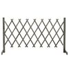 vidaXL Garden Trellis Fence Grey 150x80 cm Solid Firwood