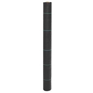 vidaXL Weed Membrane Black 1x50 m PP