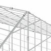 vidaXL Rabbit Cage Silver 200 x 78 x 78 cm Galvanised Steel