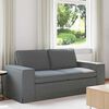 vidaXL Sofa Dark Grey 182 x 80 x 82 cm Fabric