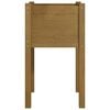 vidaXL Garden Planter Honey Brown 40x40x70 cm Solid Pinewood