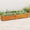 vidaXL Garden Raised Bed Acacia Wood 150x30x25 cm