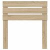 vidaXL Headboard with Headboard Sonoma Oak 90 cm Engineered wood