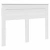 vidaXL Headboard White Engineered wood