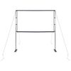 vidaXL Projection Screen with Stands 100 Inch 16:9