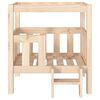 vidaXL Dog Bed 65.5x50.5x70 cm Solid Wood Pine