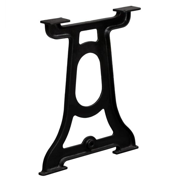 vidaXL Dining Table Legs 2 pcs Y-Frame Cast Iron